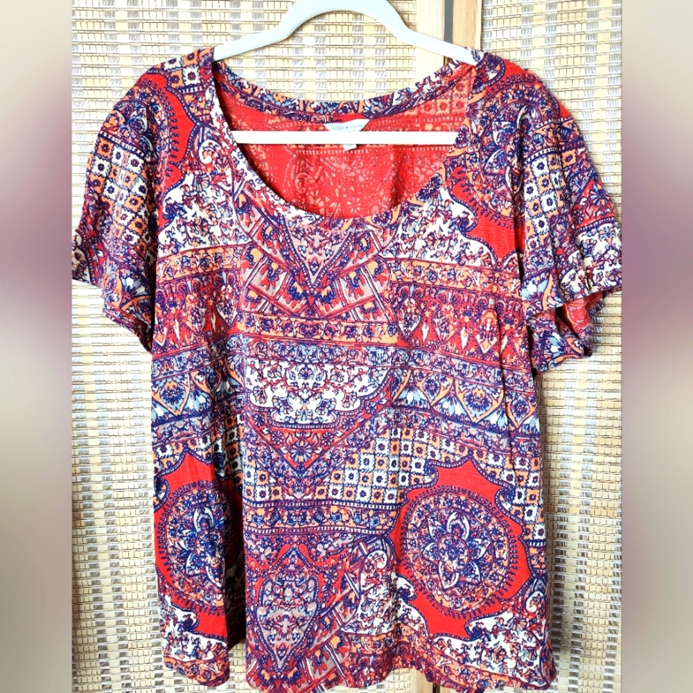 Lucky Brand Ladies Short Sleeve Shirt